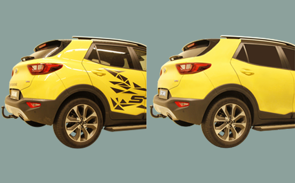 Car Photos Clipping Path and Background Change