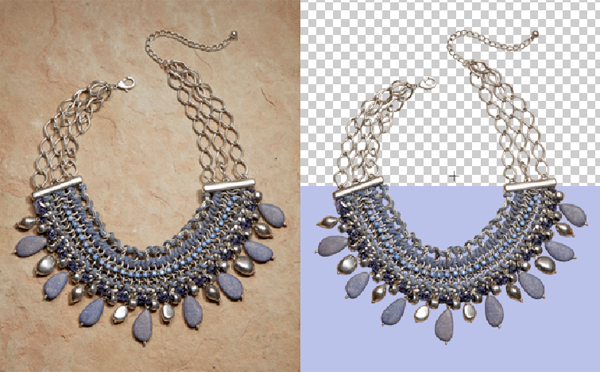 Jewelry Earrings Background Removal Service