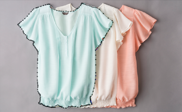 Blouse Photo Clipping Path